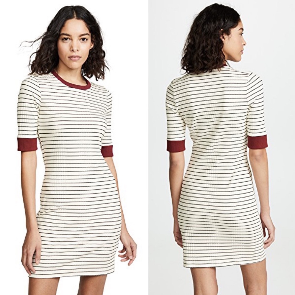 Joie Tralena Striped T-shirt Dress